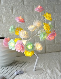 Lampe LED Rose : Ambiance Magique
